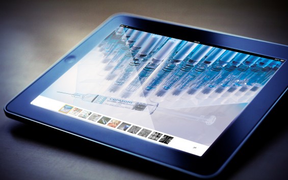 aplicação medico farmacêutica para iPad
