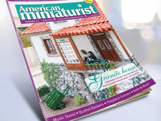 american miniaturist magazine cover photography by alterware creative agency